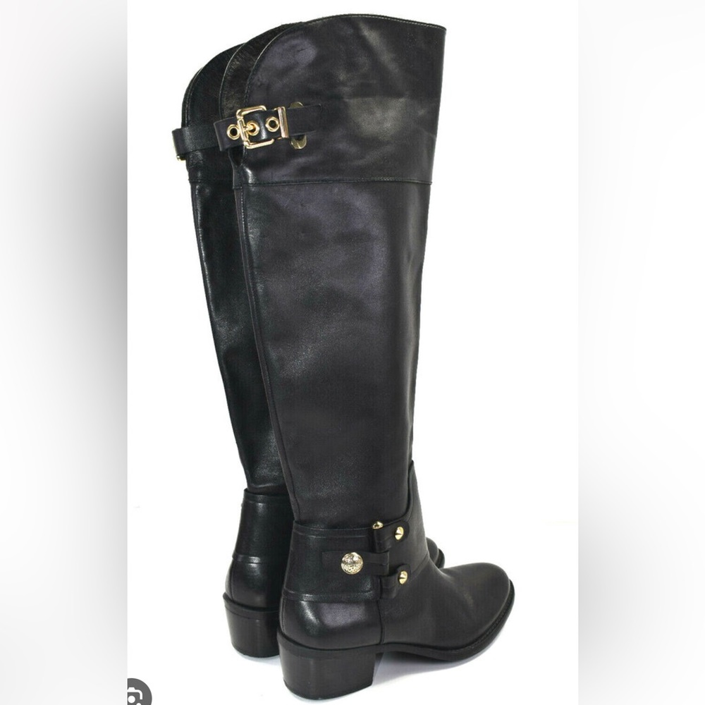 Vince Camuto brooklee black riding boots